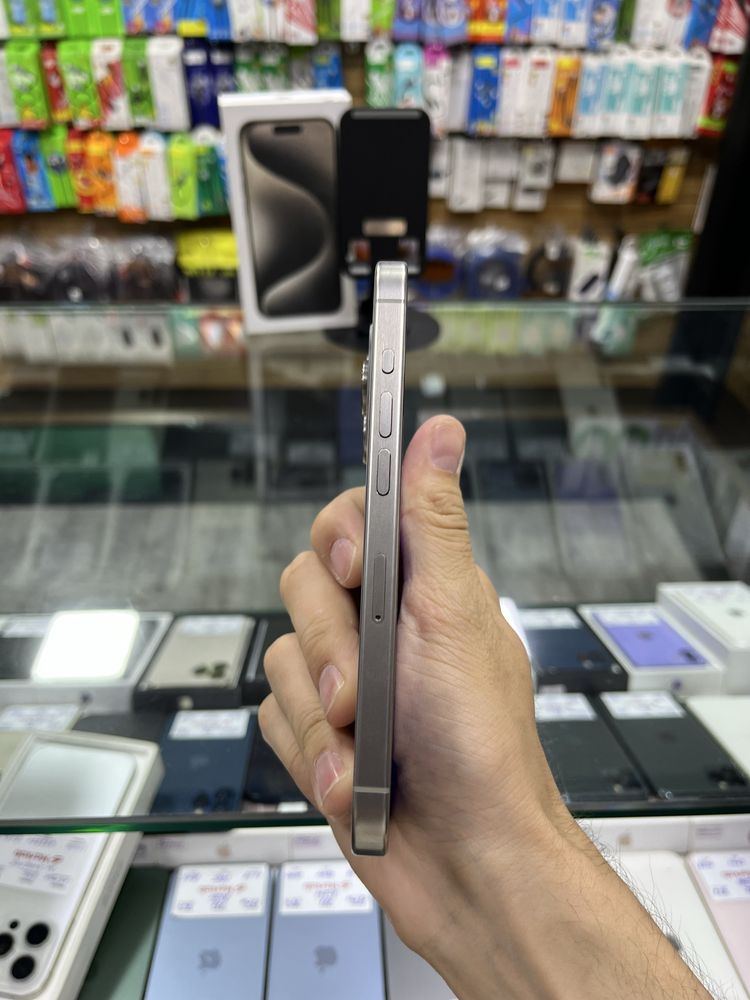 Iphone 15 Pro 256gb 87% Dual sim Titan - Naqd va halol nasiya savdoga