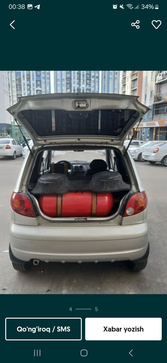 Matiz 2009 sotiladi