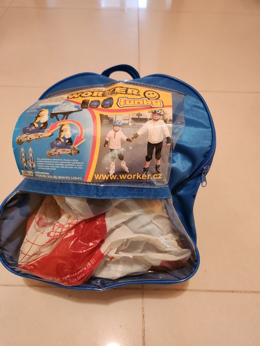 Детски ролери с каска