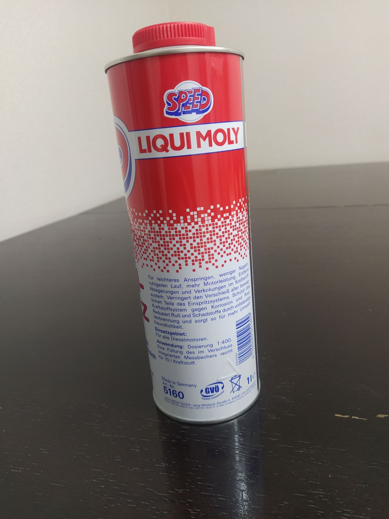 5160 LIQUI MOLY Speed Diesel Zusatz-присадка в дизельное топливо 1L.