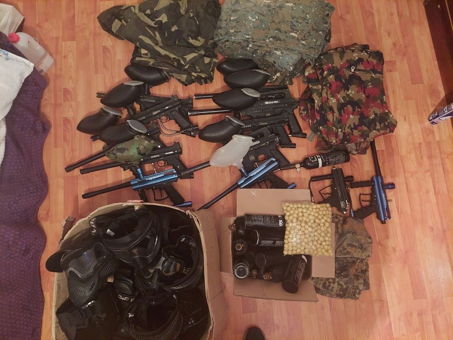 Echipament complet paintball