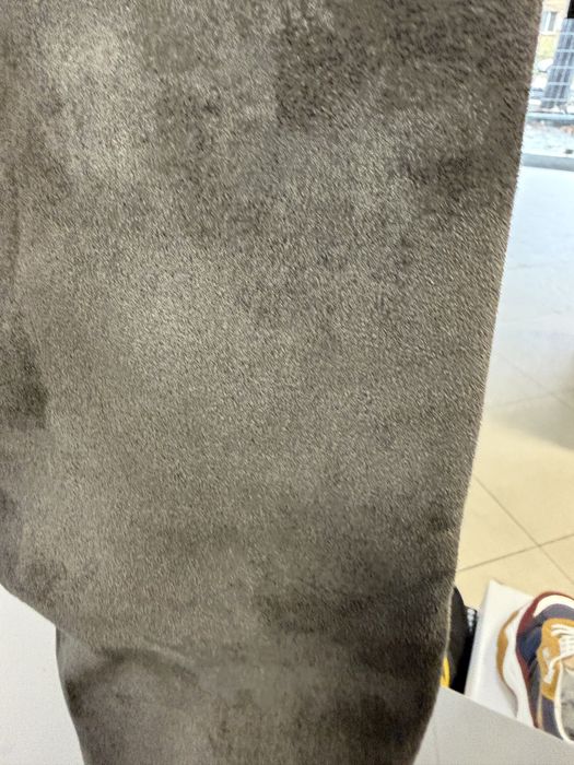 Сиви дамски ботуши