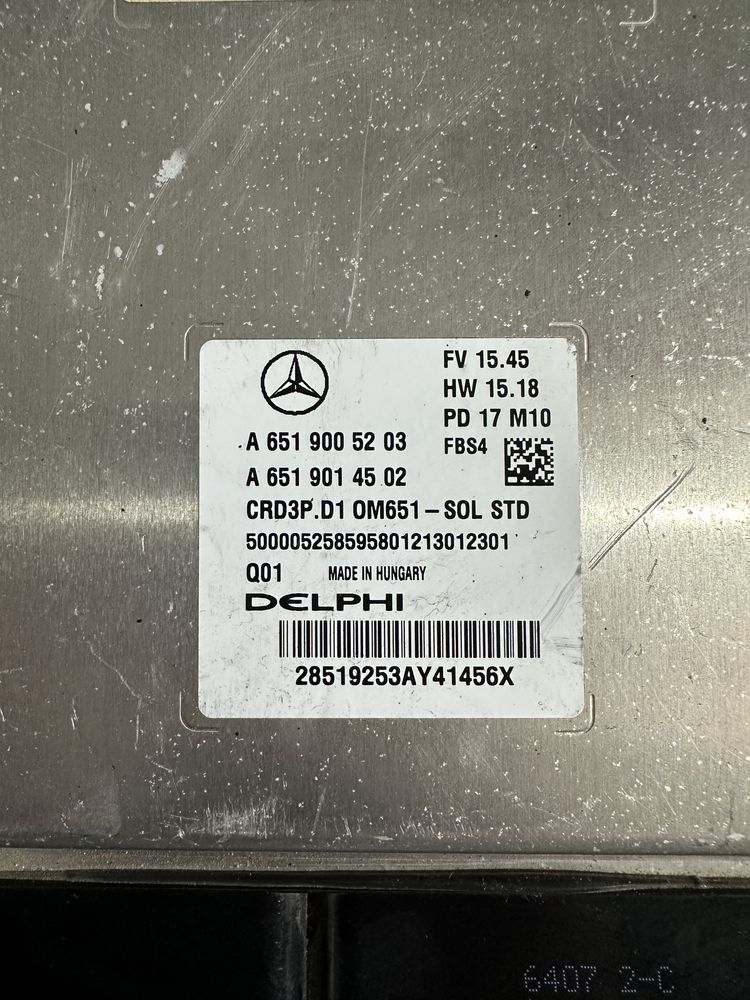 Calculator motor Mercedes C W205 2.2 : A6519005203