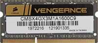 Memorie Laptop Corsair Vengeance 4GB DDR3 PC3 12800S 1600Mhz CL9