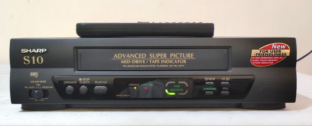 Sharp видеомагнитафон