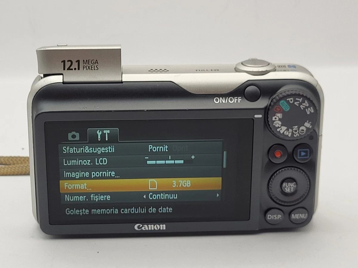 Canon PowerShot SX220 HS 12.1 MP Compact Digital Camera 14xOptic[CEAS]