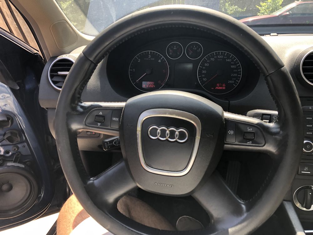 Plansa de bord Audi a3 8P facelift kit airbag volan pasager centuri