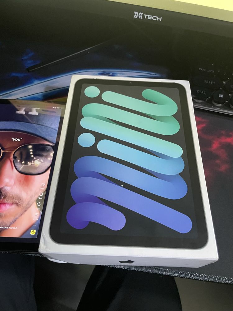 Ipad mini 6 generation 64Gb 90% karobka dakument bor hamasi