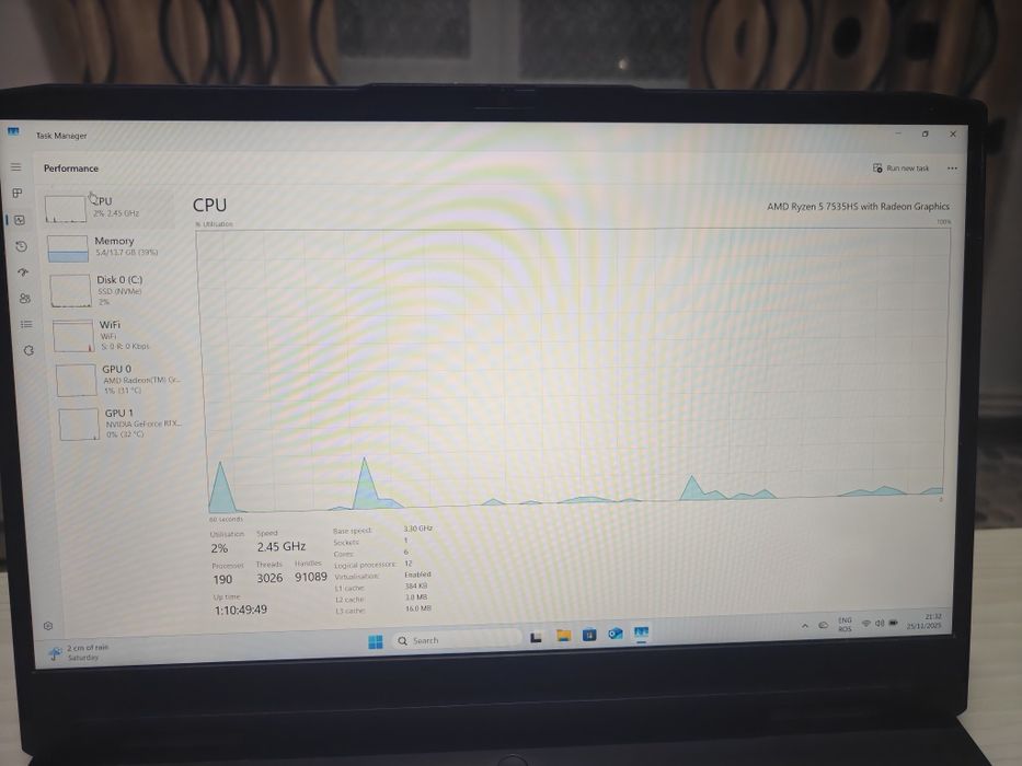 Laptop Lenovo ideapad gaming 3