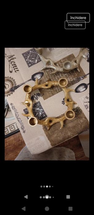 Suport pentru lumânări