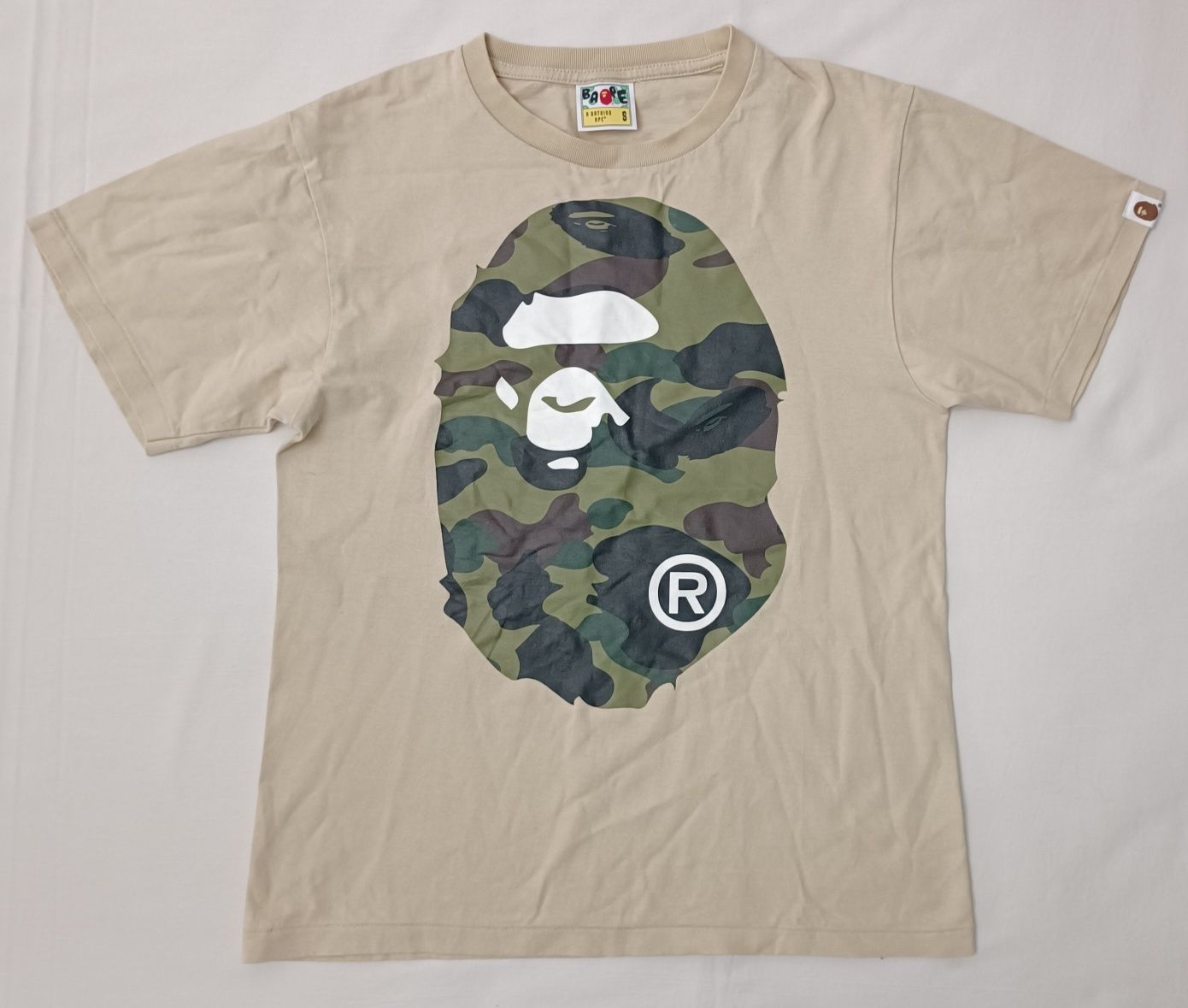 A Bathing Ape Bape Camouflage T-Shirt оригинална тениска S фланелка
