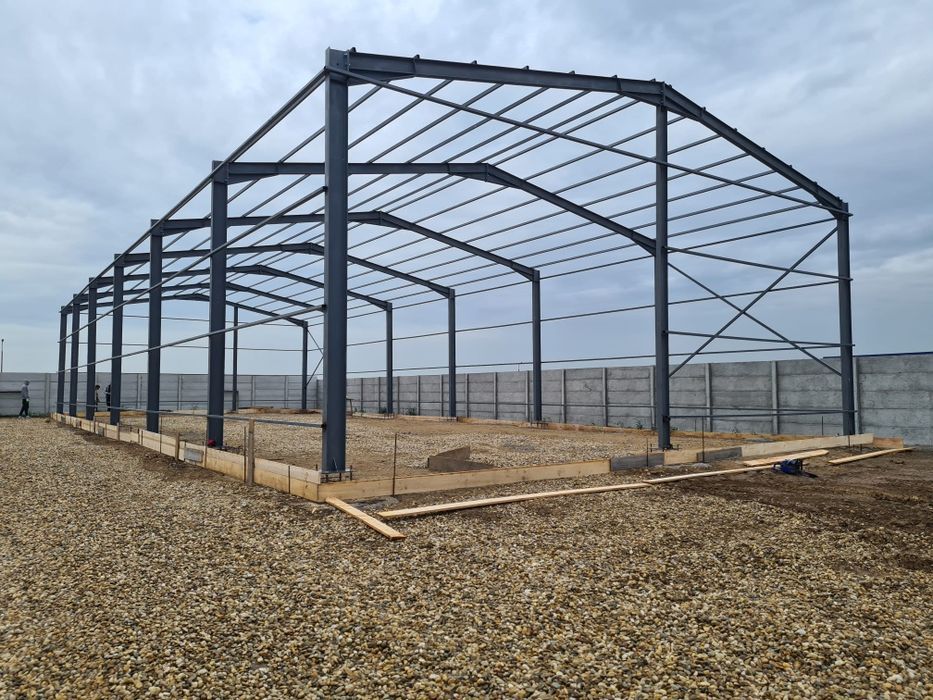 Structura metalica cu dimensiunile 12x30x5 completa