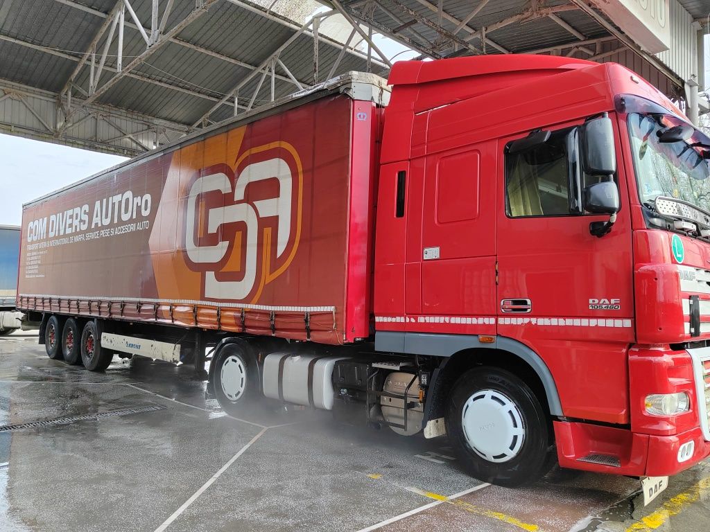 Vând cap tractor cu semiremorca DAF 460EVV REMORCA KRONE