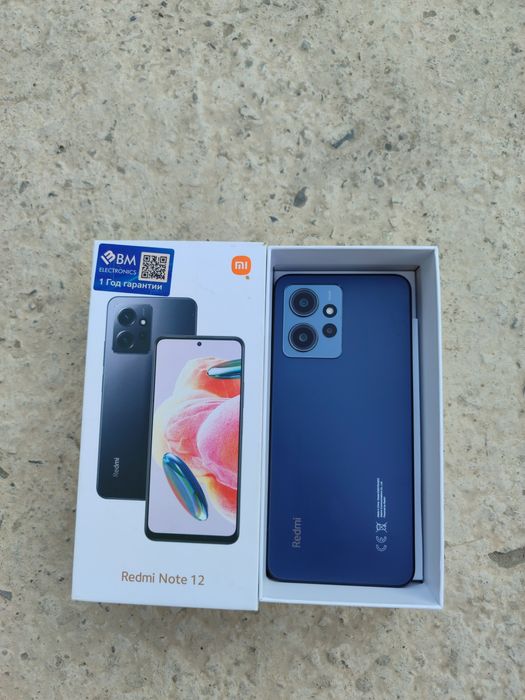 Redmi Note 12 128/6+6 Kelishiladigan joyi bor