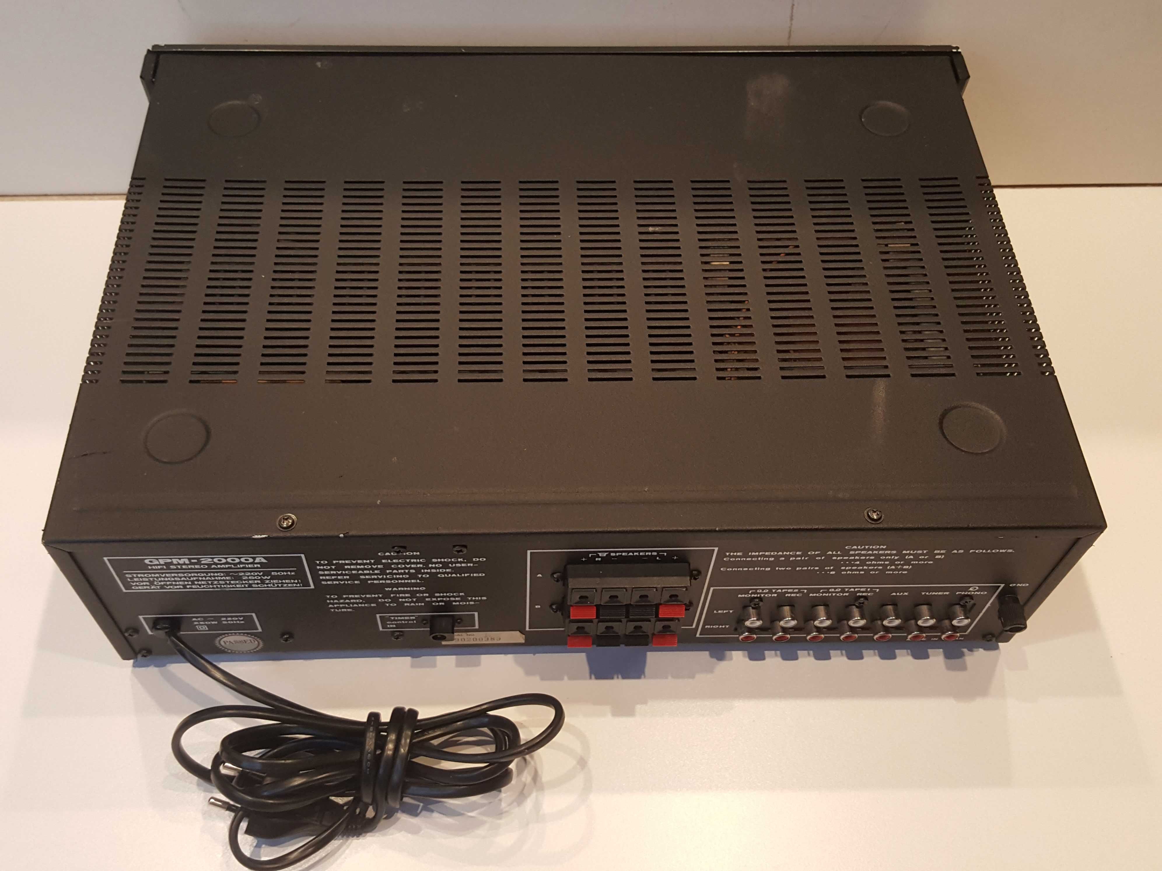 Vand amplificator GPM-2000A Vintage