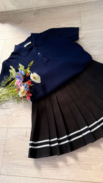 Красива плисирана пола