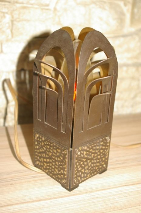 Vand lampa ART DECO cu bec decorativ -dedosebita