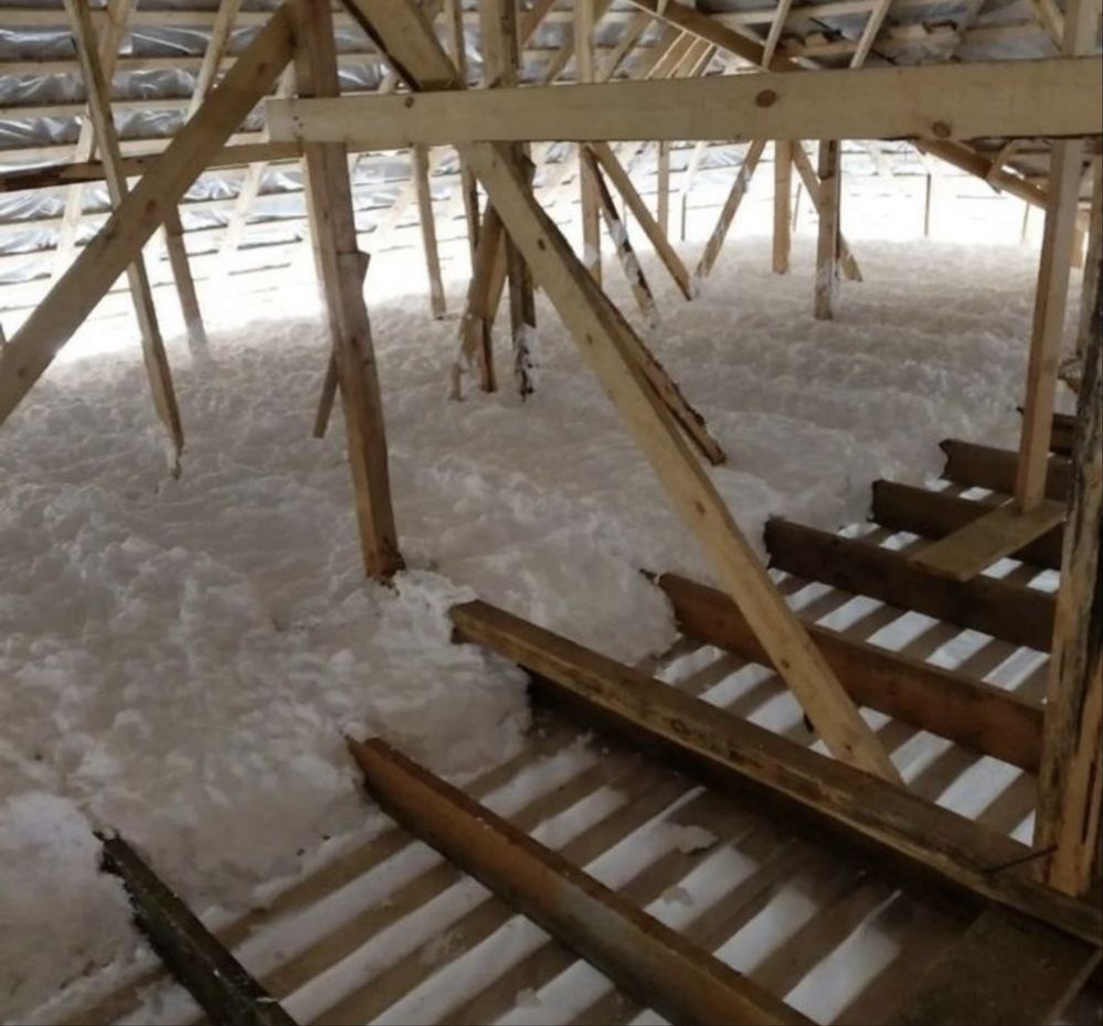 Пеноизол утепление крыши