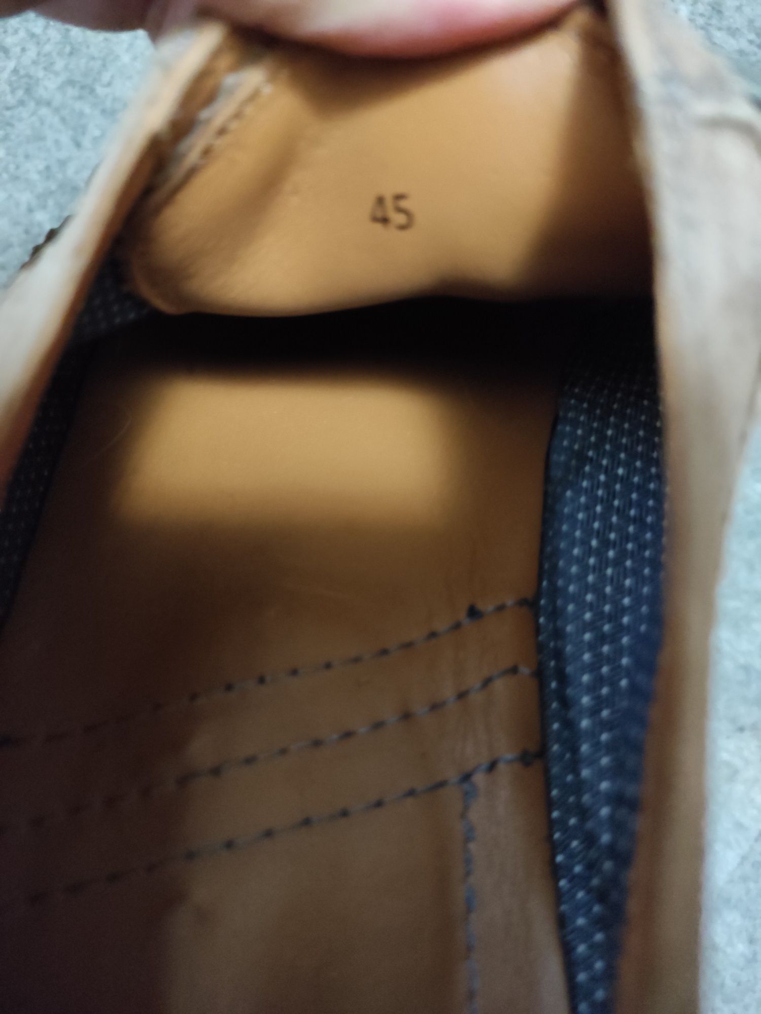 Туфли мужские замша, Bata, 45 размер