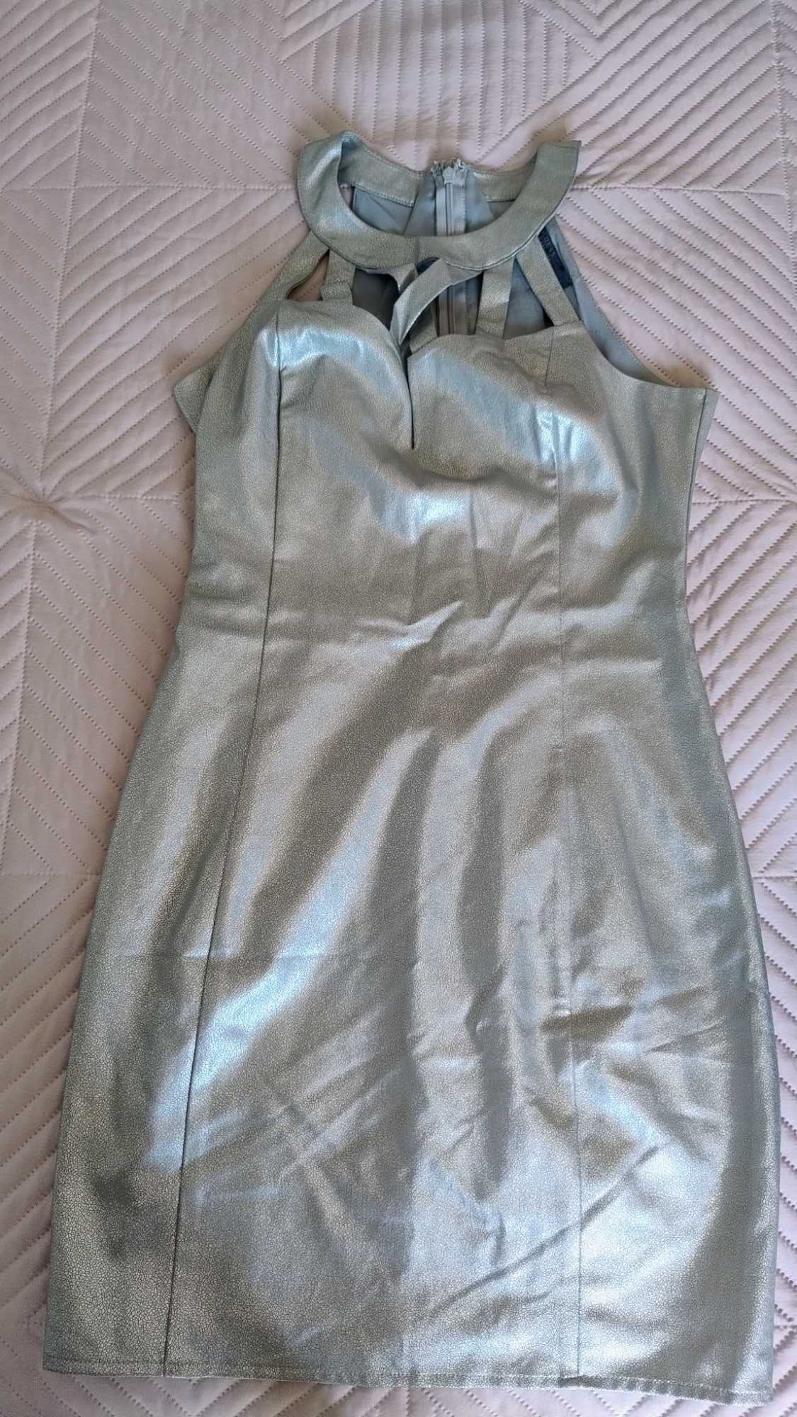 Бяла дантелена рокля М, Дантелена черна Люци, GUESS S