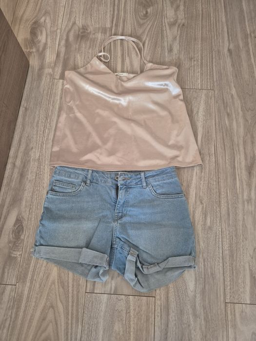 Lot Top si pantaloni scurti,marimea S