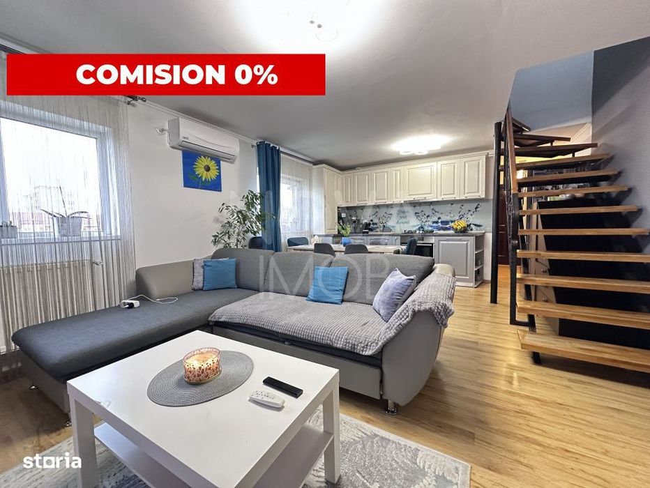 Apartament 3 camere, modern, mobilat si utilat
