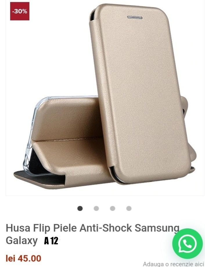 Husa de telefon samsung A 12 Nouă!