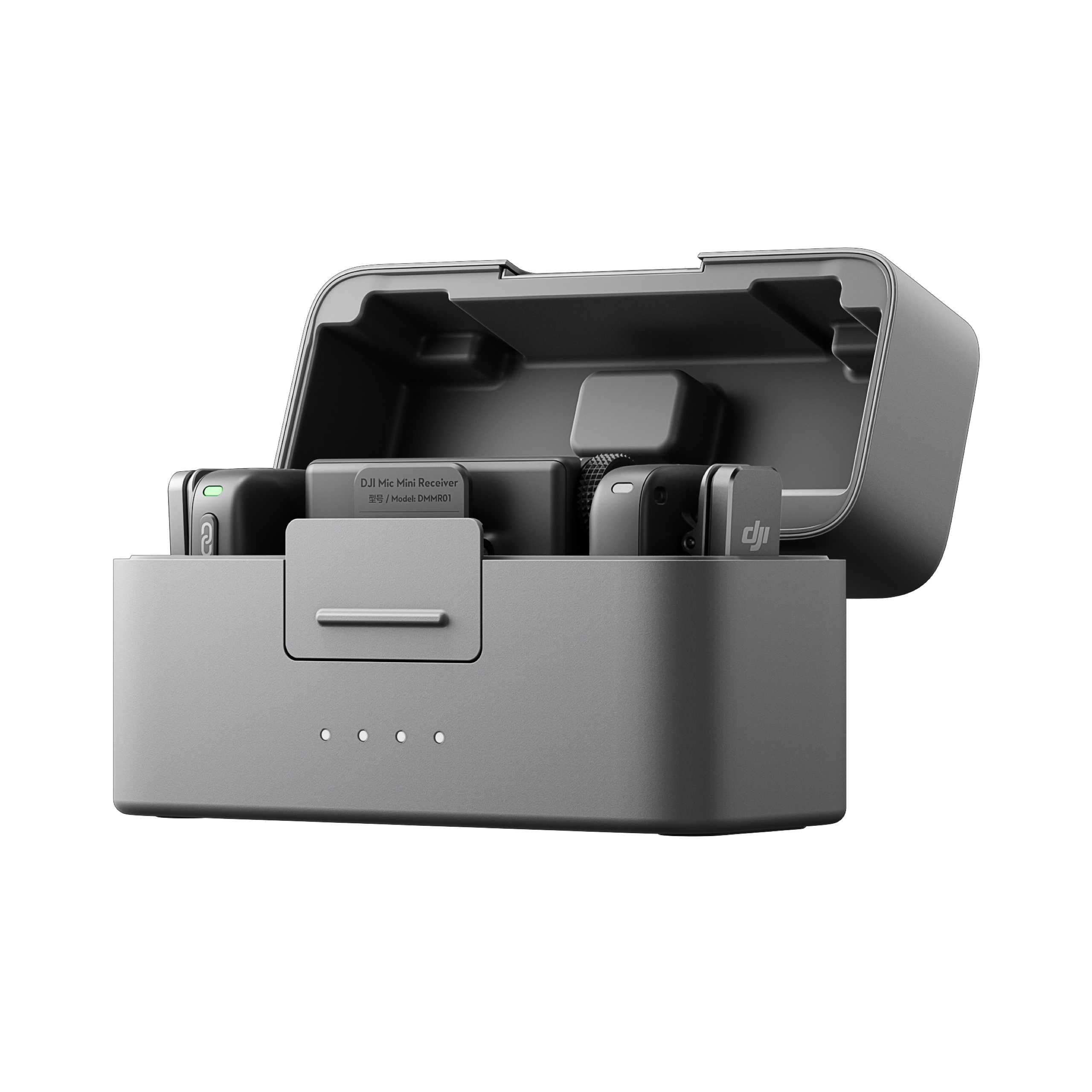 Петличный микрофон DJI Mic Mini (2 микрофона + 1 База + Зарядный Кейс)