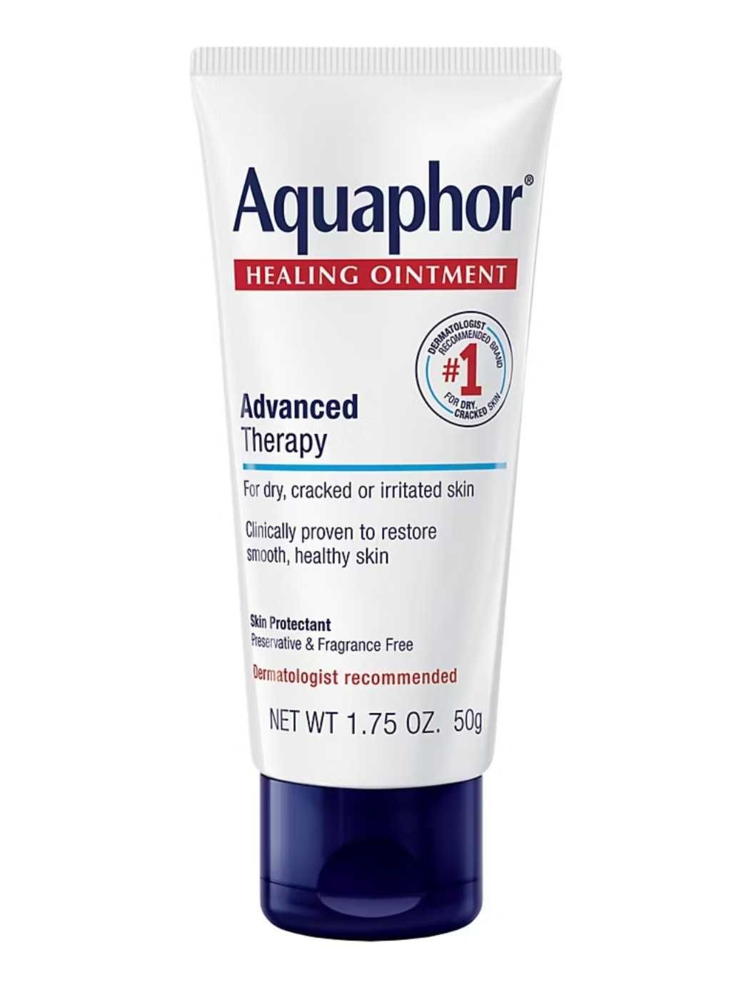 Aquaphor заживляющий  крем для сухой, потрескавшейся кожи 50г