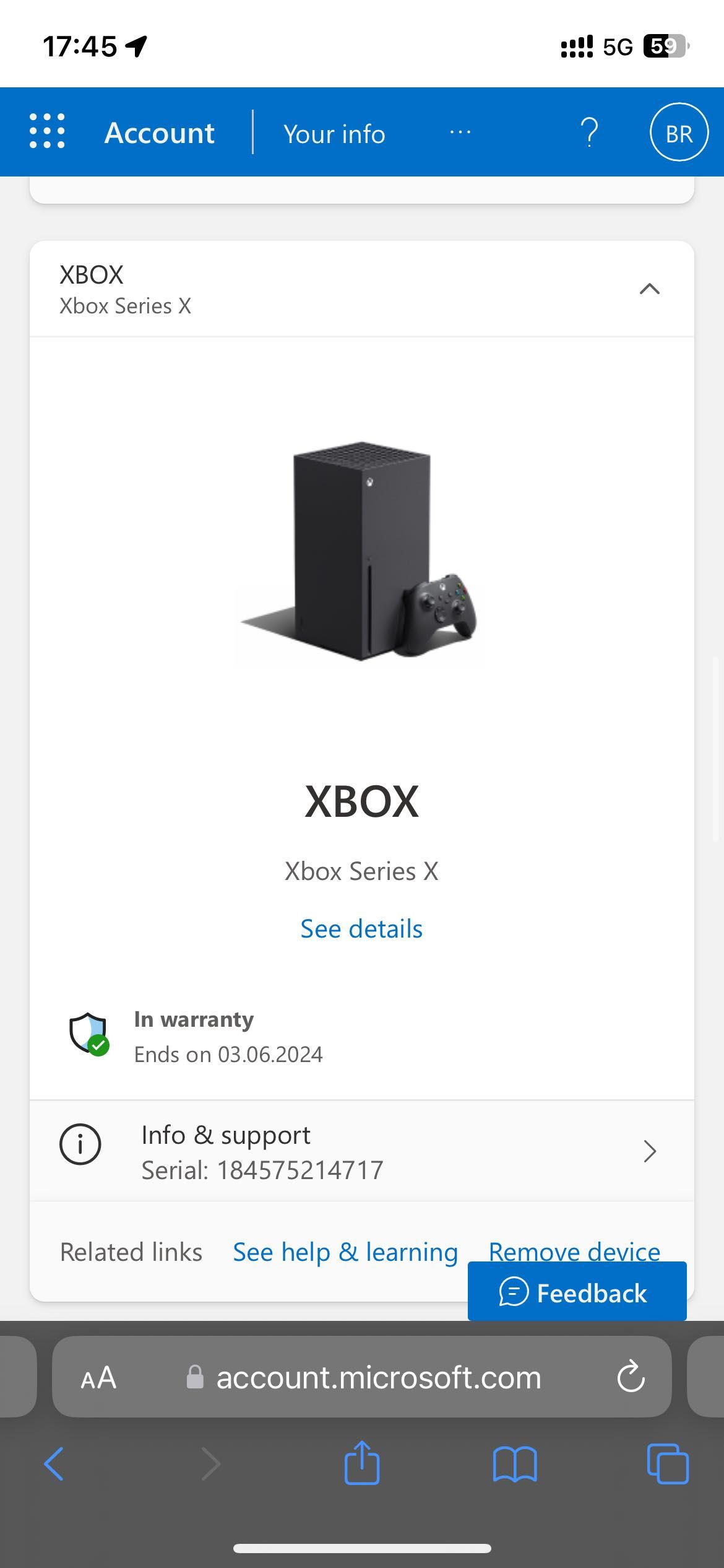 Xbox series X + Xbox controller Elite 2