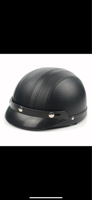 Casca moto braincap nazy chopper retro cu ochelari atv scuter
