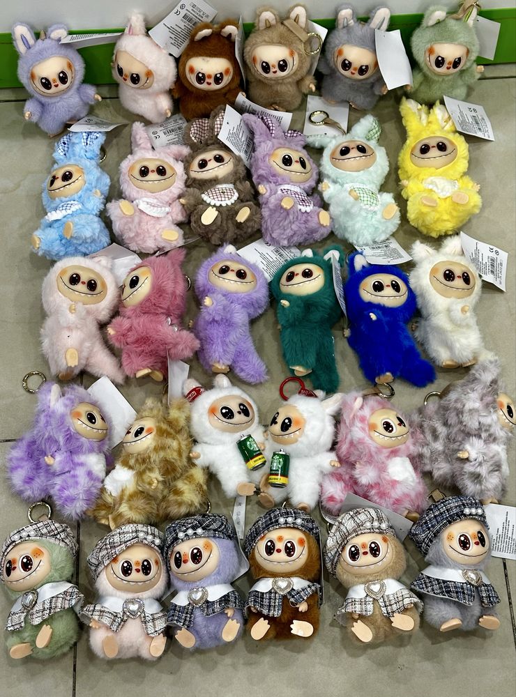 Labubu stitch плюшена играчка/Лабубу Стич плюшена играчка