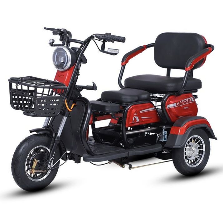 Электротрицикл электровелосипед