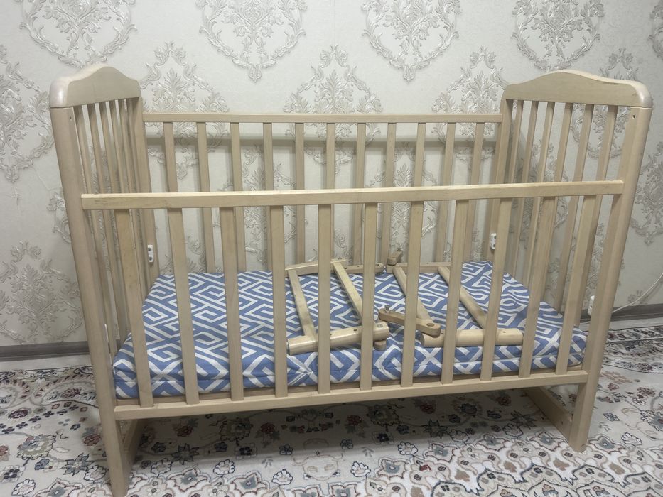 Мой малыш Кровать детская  слоновая кость
