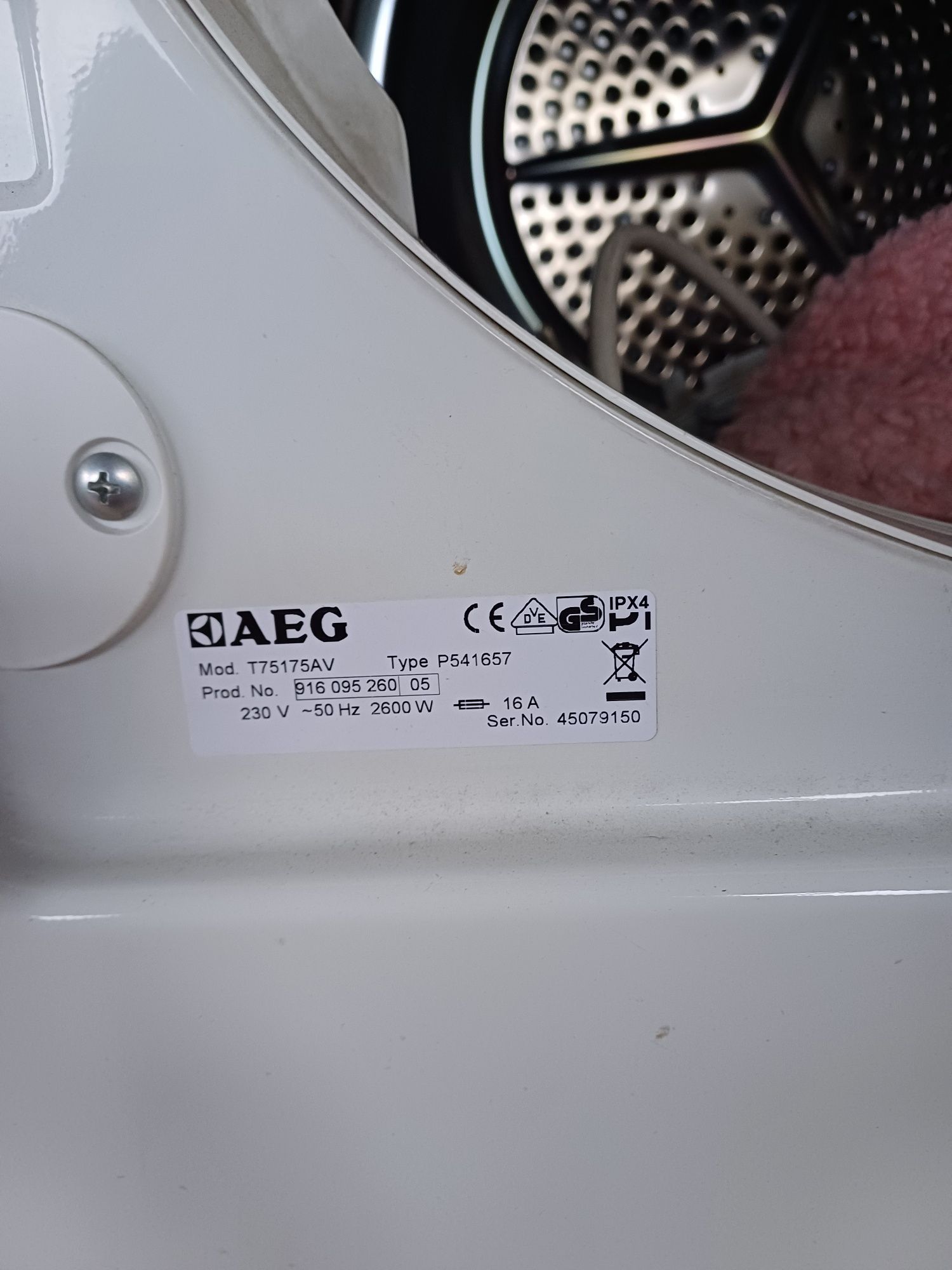 Masina de spălat și uscator AEG