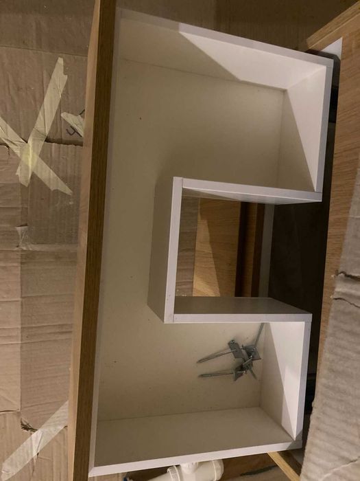 Долен шкаф за баня с вградена мивка Cersanit 60 см