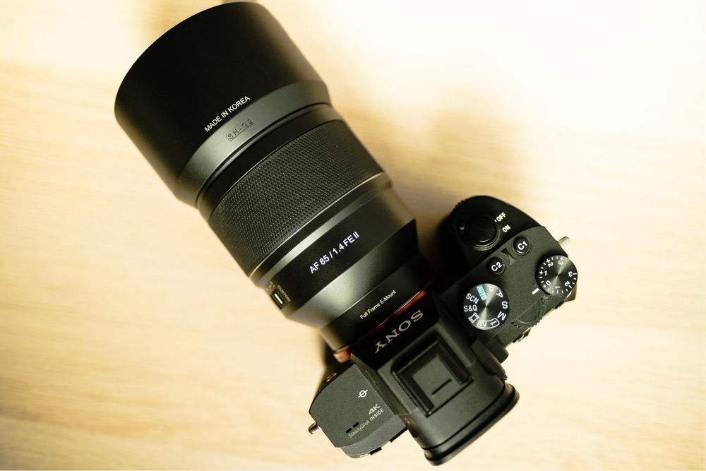 Скандално добър SONY A7III с 85MM F1.4