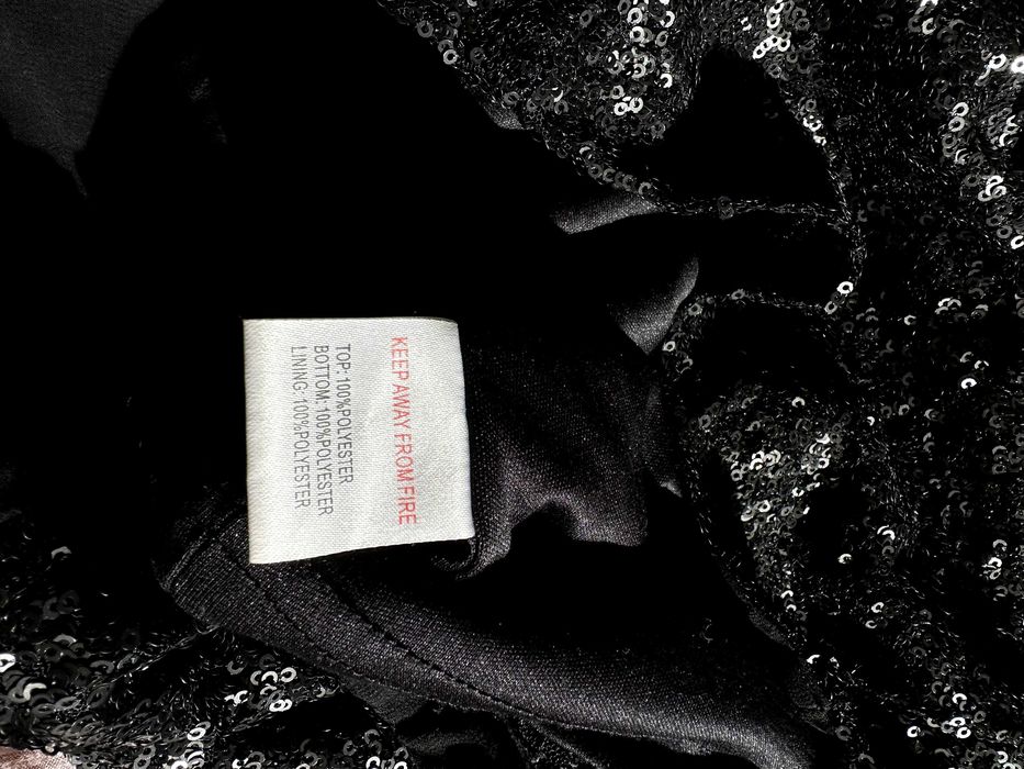 Rochie Neagra cu Paiete