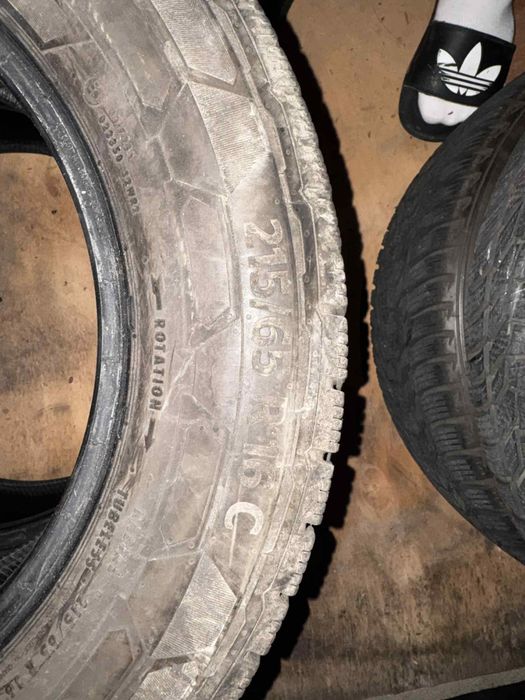 2xbuc de iarna Continental 215/65/16 C