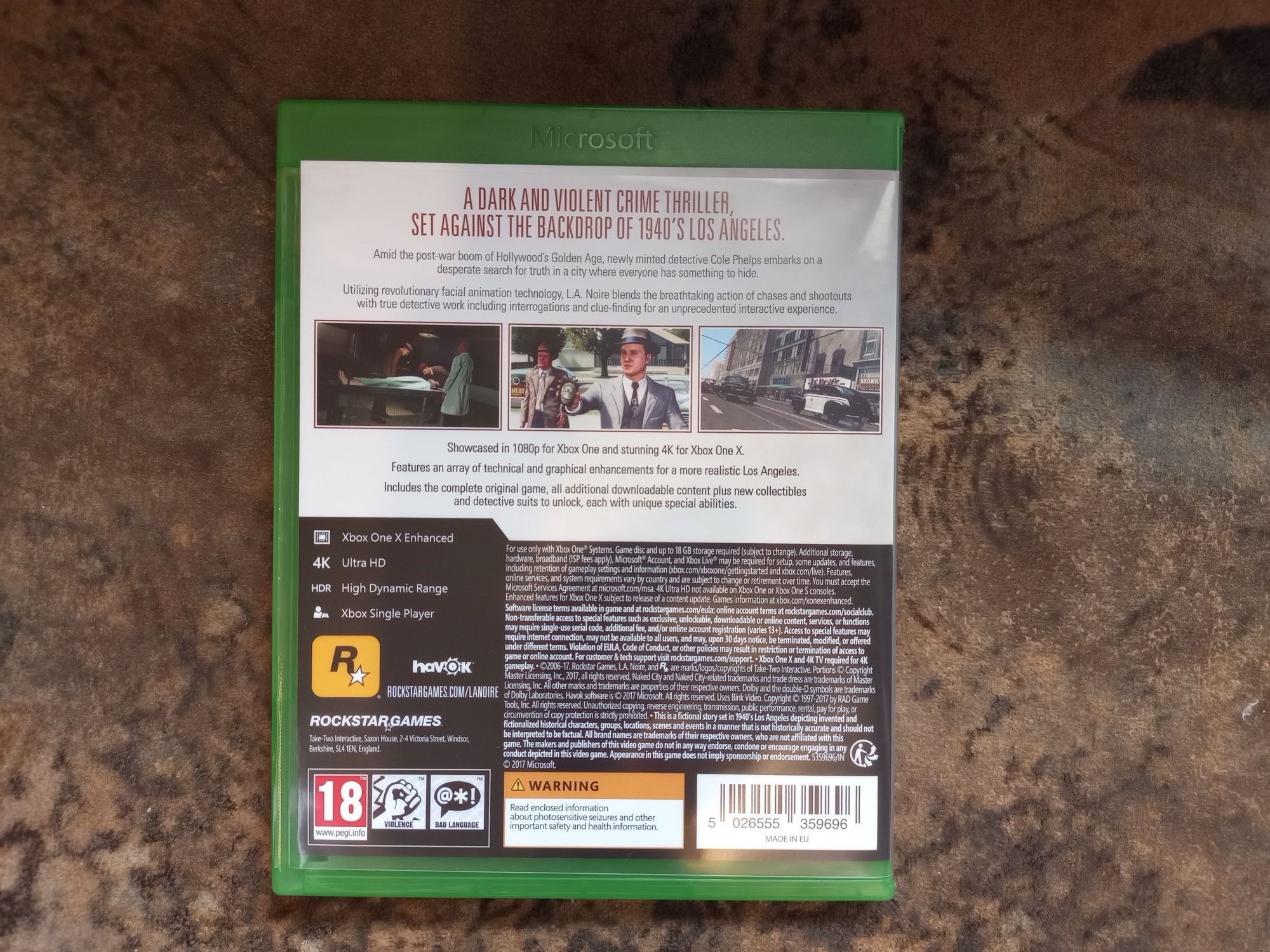 LA Noire за Xbox One