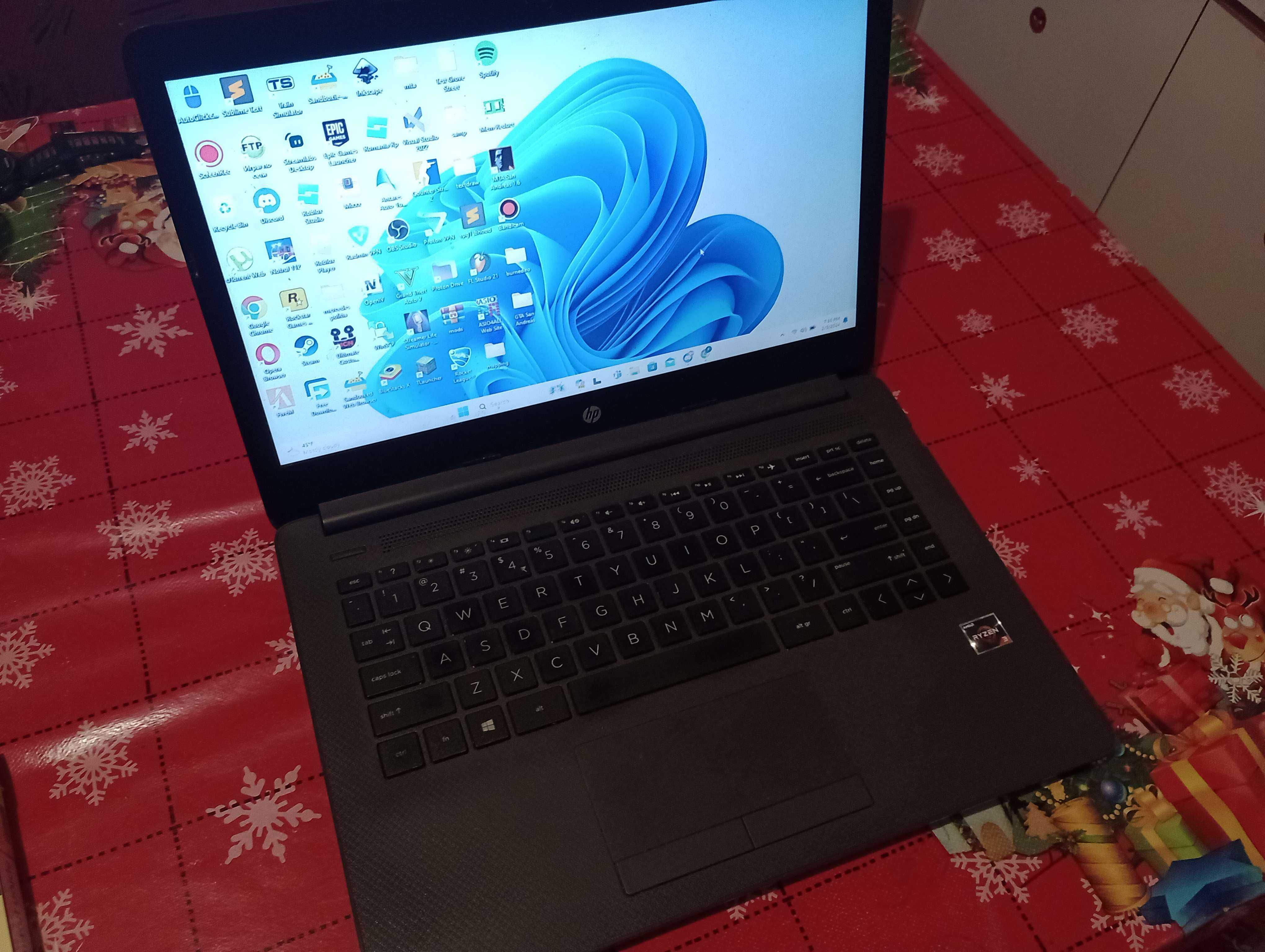 Laptop HP Amd Ryzen 3