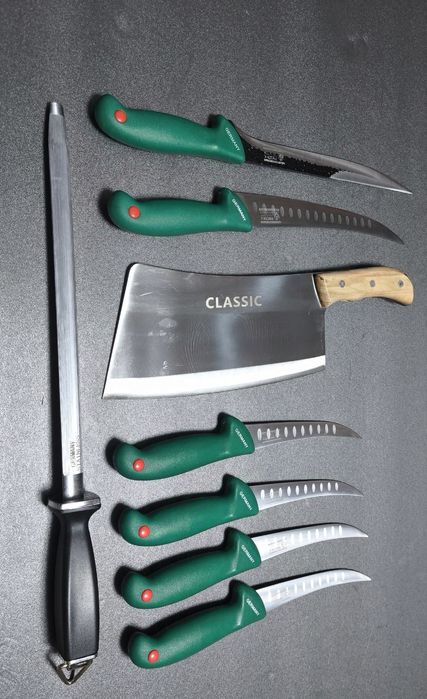 Set Cutite Macelarie 8 Piese Germany GREEN