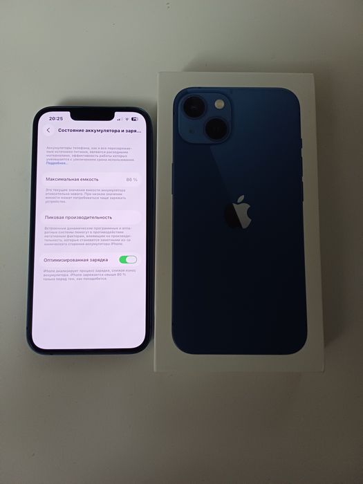 Айфон 13 ГБ 128 Акм 86 % Телефон Почти Новый