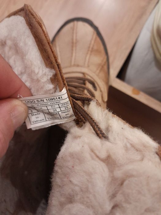Дамски ботуши 39 размер UGG естествена кожа