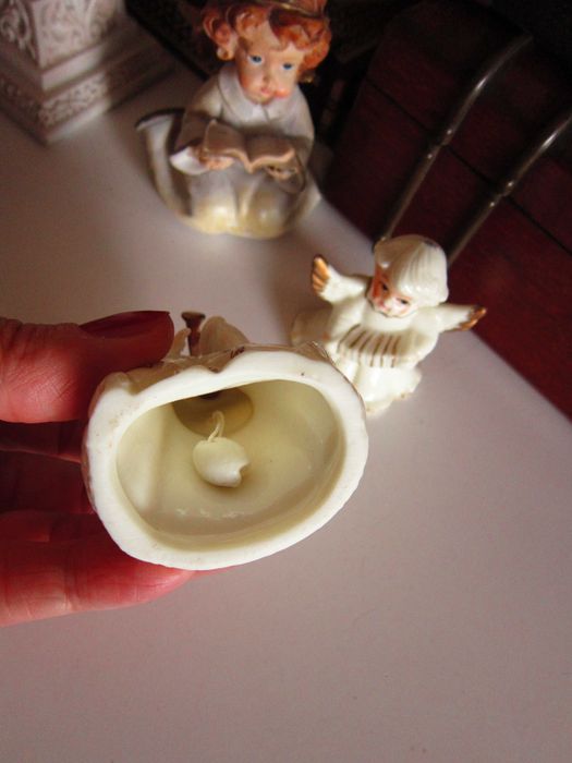 cadou rar Inger clopotel cu trompeta si acordeon Germania'70