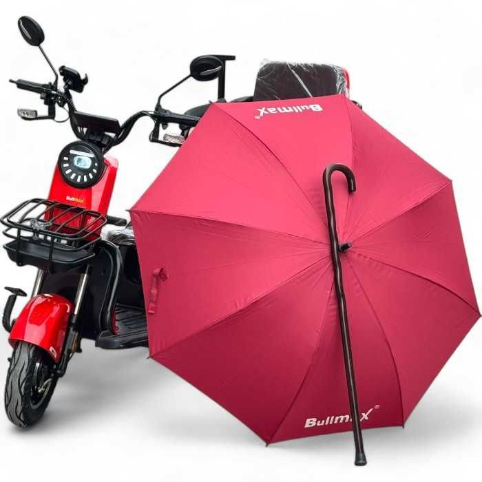 Триместна електрическа триколка С2+ 1500W, 5 батерии, 3 скорости