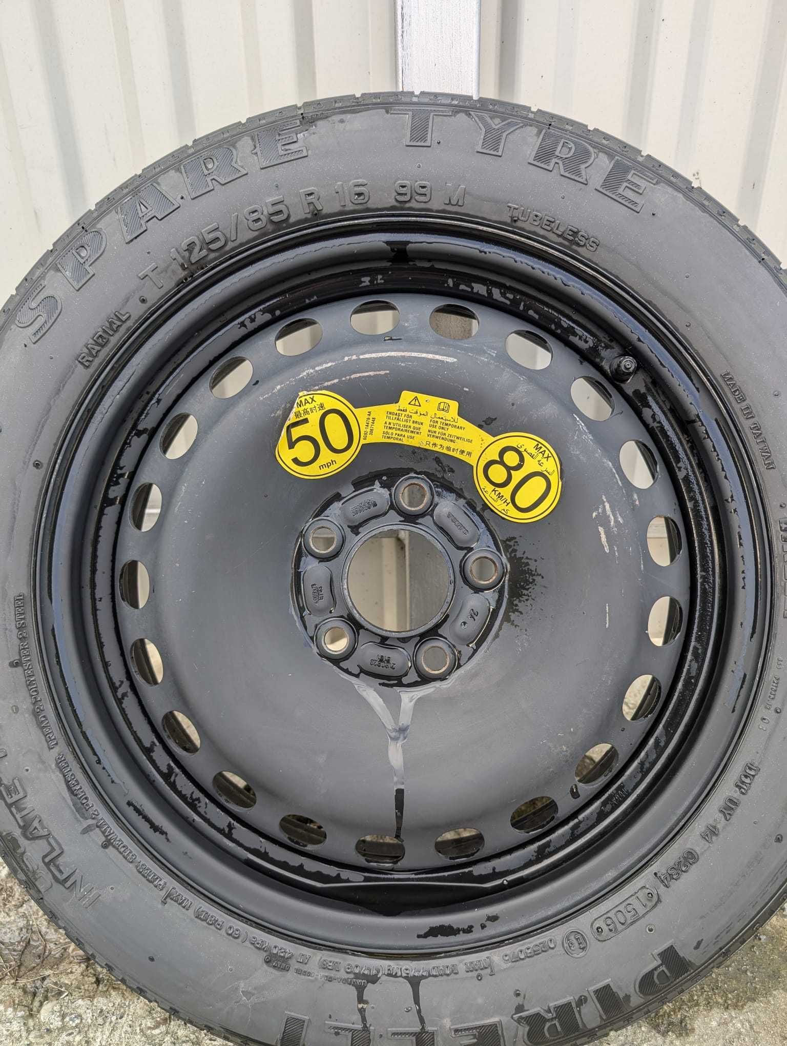 Roata de rezerva R16'' 5x108 OEM ORIGINAL VOLVO C30 C70 S40 V50