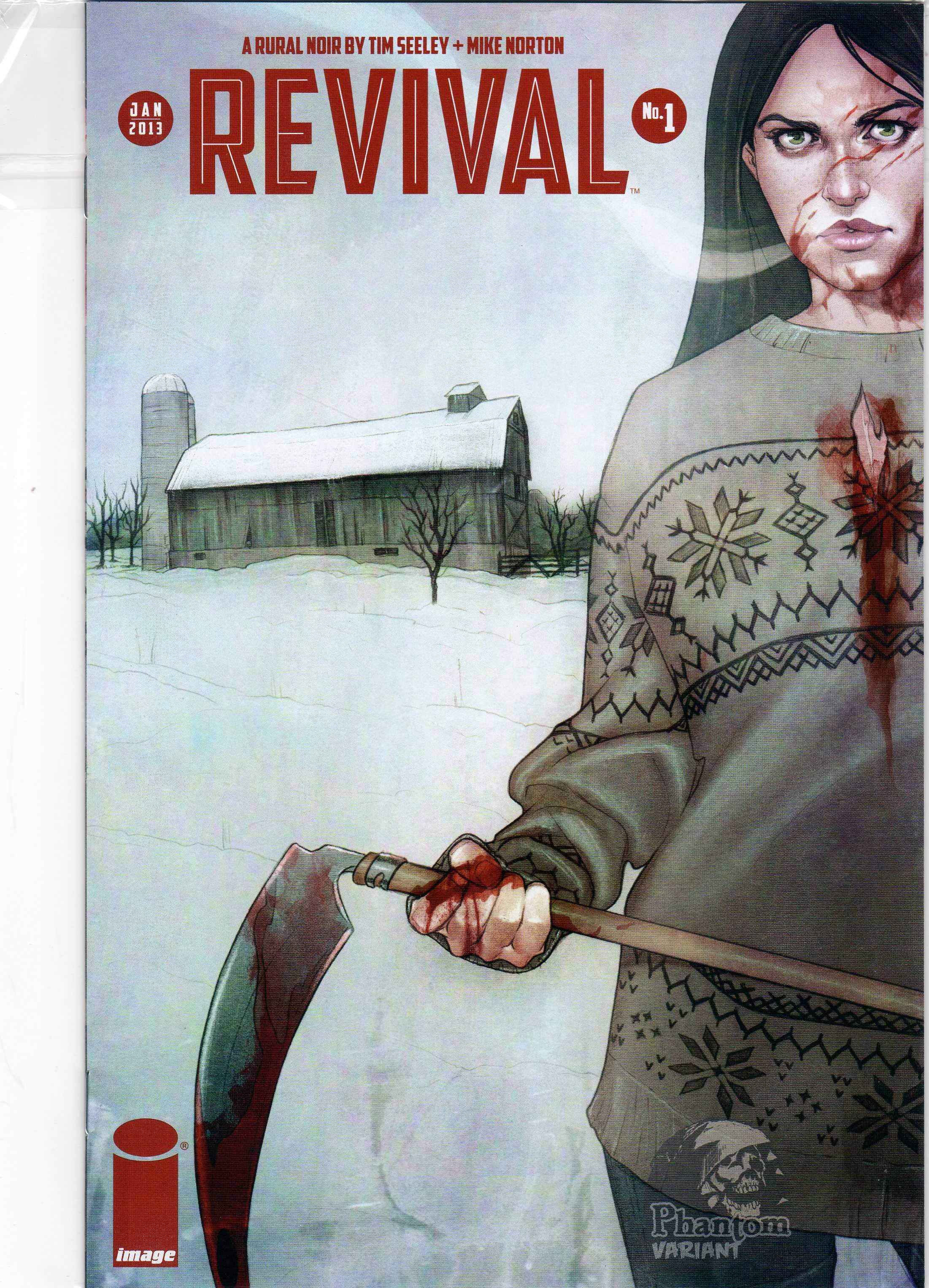 Revival #1 Phantom Variant, Image Comics 2012 benzi desenate