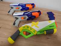 Vand lot jucarii cu 3 arme Nerf