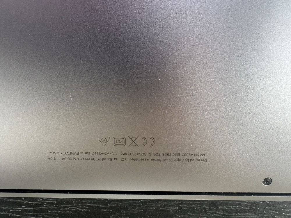 13" MacBook Air A2337(M1, 2020 г.) Space Gray За части